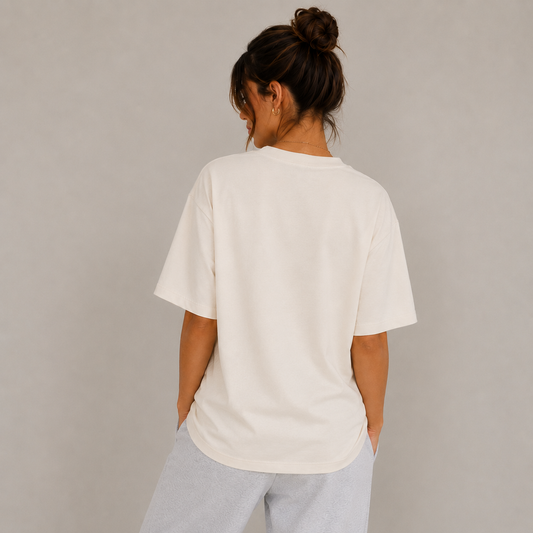T-shirt oversize UNFILTERT – Natural Raw