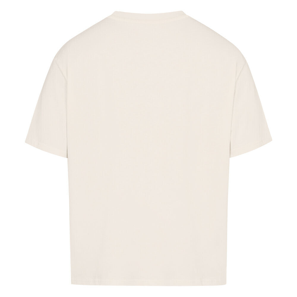 UNFILTERT Oversized T-Shirt in Natural Raw mit cleanem Rücken und modernem Oversized Fit