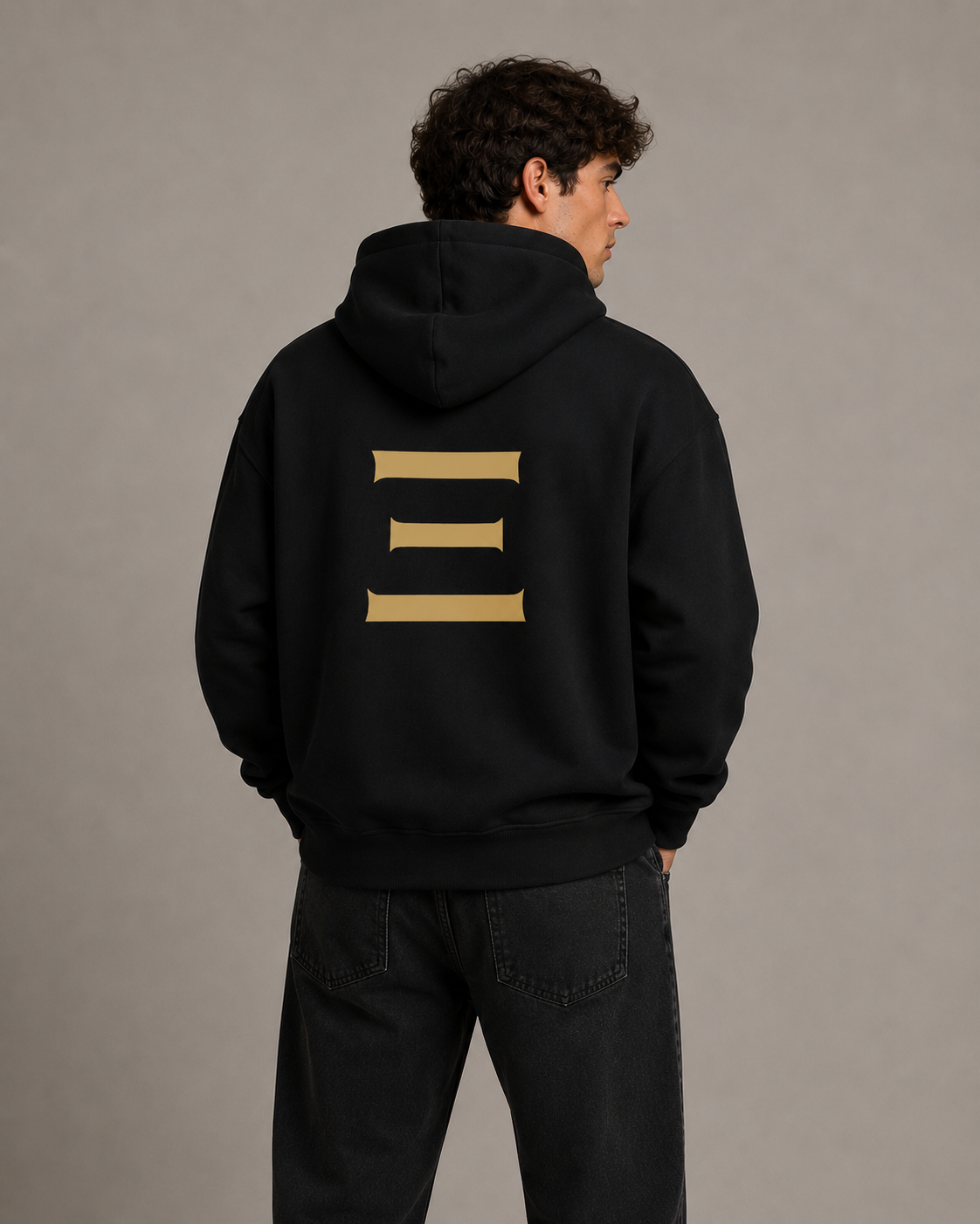 UNFILTERT Signature Heavy Hoodie – Black/Gold